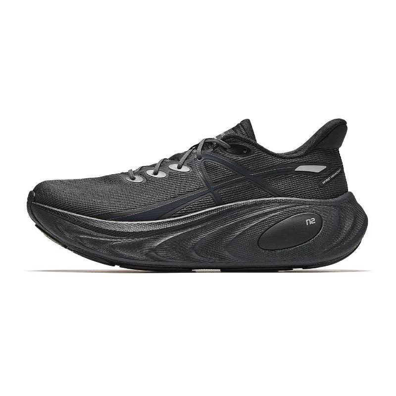 

Anta Men Champion Series Ride Wind 2 2026 Summer Edition Fabric Rubber Low-Top Running Shoes Gray 112625524A-2 45