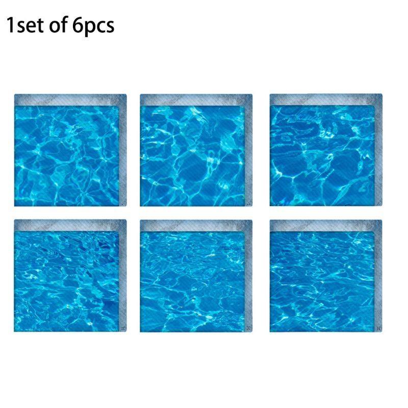 3D DIY Anti Slip Safety Shower Bath Tub Decal Stickers Bathtub Appliques