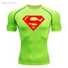 Sports Compression Shirt Men's T-Shirt Short Sleeve