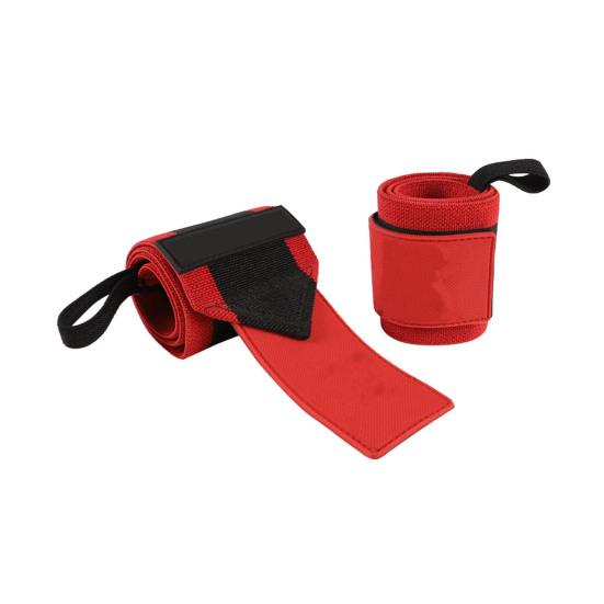 

1 пара фитнес-повязок на запястье, регулируемый эластичный браслет с ремешком для большого пальца, дышащий, отводящий пот, унисекс, спортивный повязка на запястье