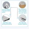 Outdoor Travel Clothes Drying Rack,Mini Foldable Clothing Laundry Drying Hanger,Space Saving Baby Cloth Organizer Stand for Case