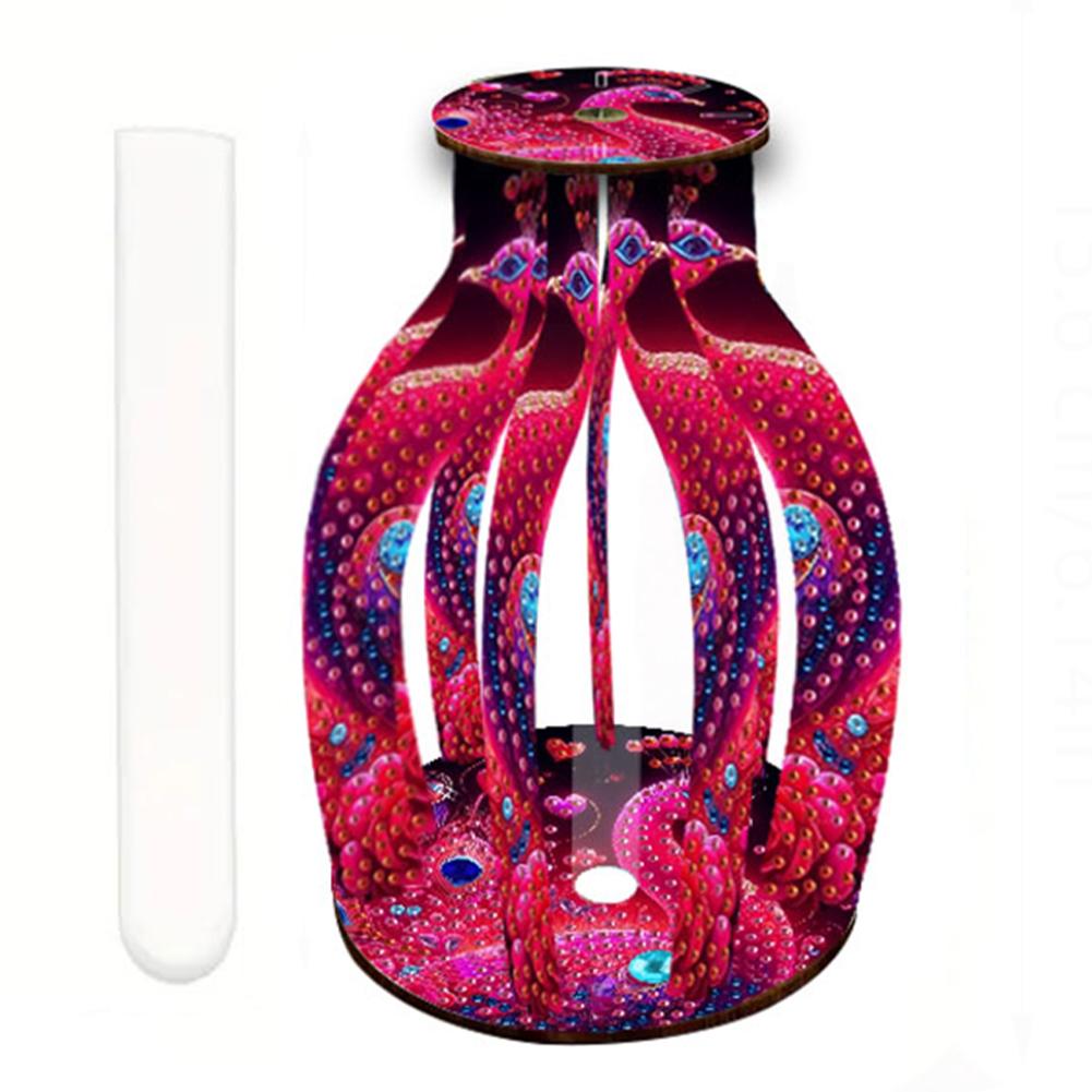 Diamond Painting Flower Vase Diamond Painting Tabletop Vase Ornaments Kit Home Table Decor