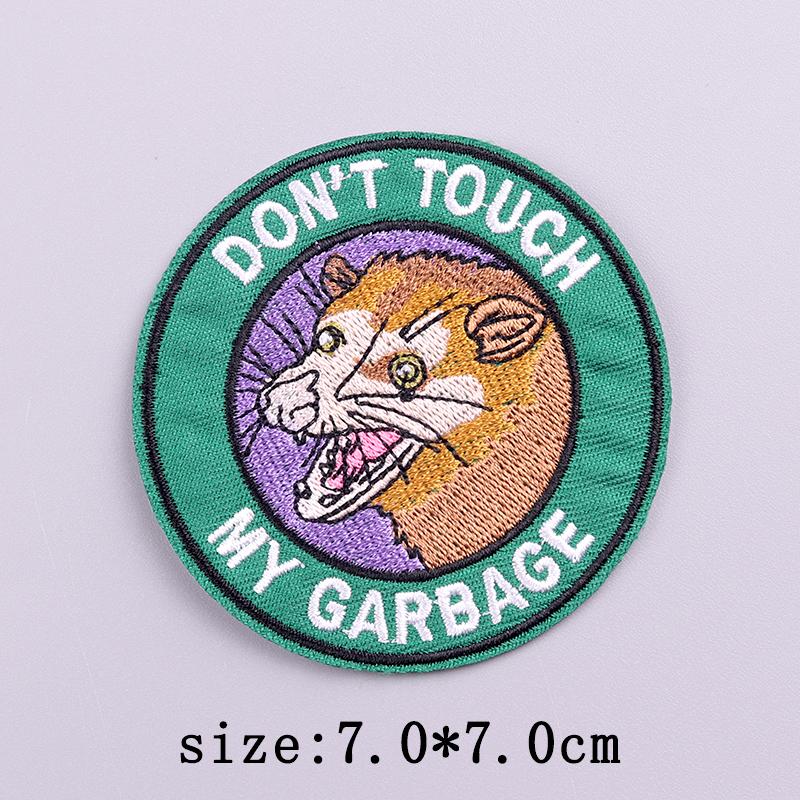 Little Yellow Duck Embroidery Patches For Clothing Hip Hop Animal Patch Iron On Patches On Clothes Fusible Patch Stickers Badges