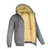 Men's Lamb Fleece Hoodie: Velvet-Lined, Thickened, Autumn/Winter, Casual Sportswear Jacket