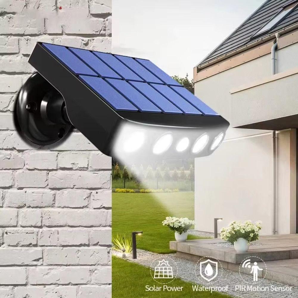 IP65 Waterproof Solar Outdoor Light 3 Modes LED Solar Lights Waterproof Wall Lamp  Wall Mount