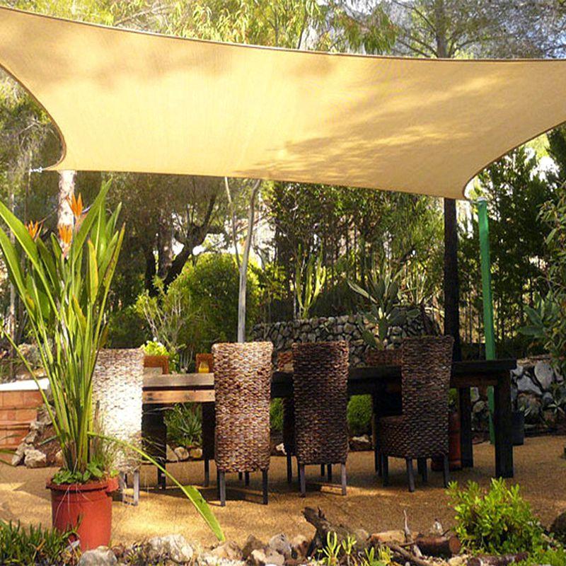 Outdoor Sunshade Cloth Garden Shade Net 70-80% Blocked Awning Home Courtyard Shade Cover Garden Sun Shelter