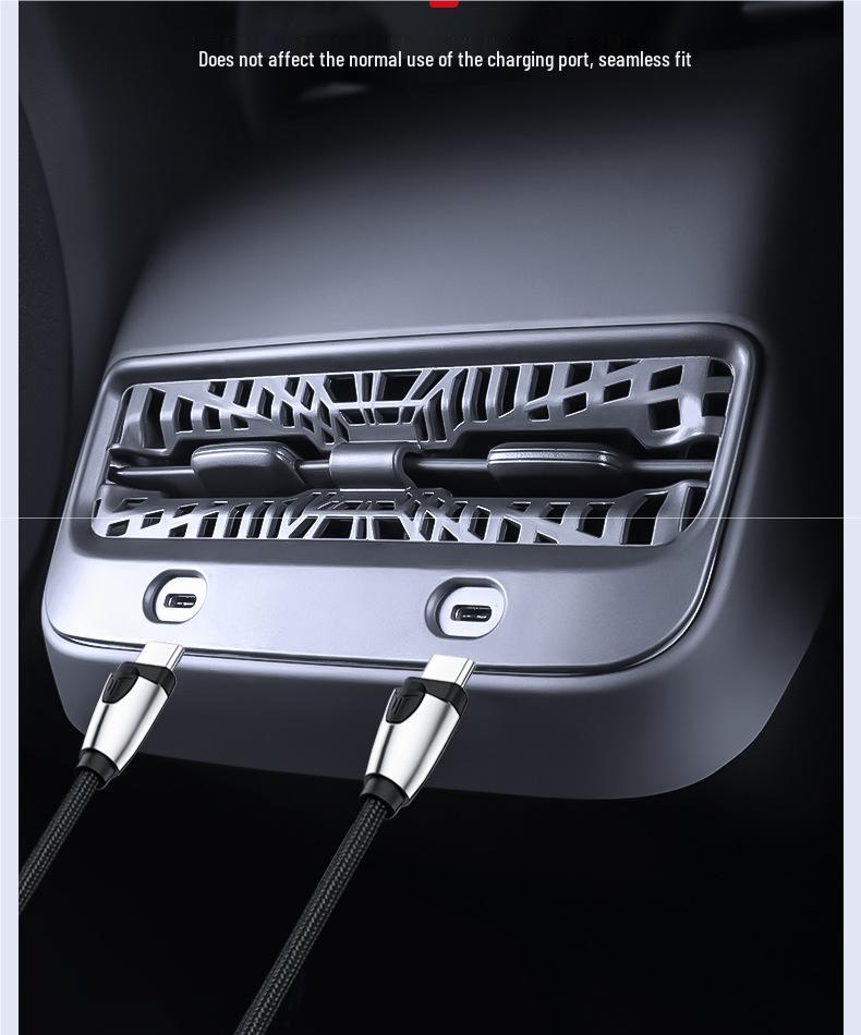 Förbättring av ram för bakre AC-ventilationsgaller till Tesla Model 3/Y