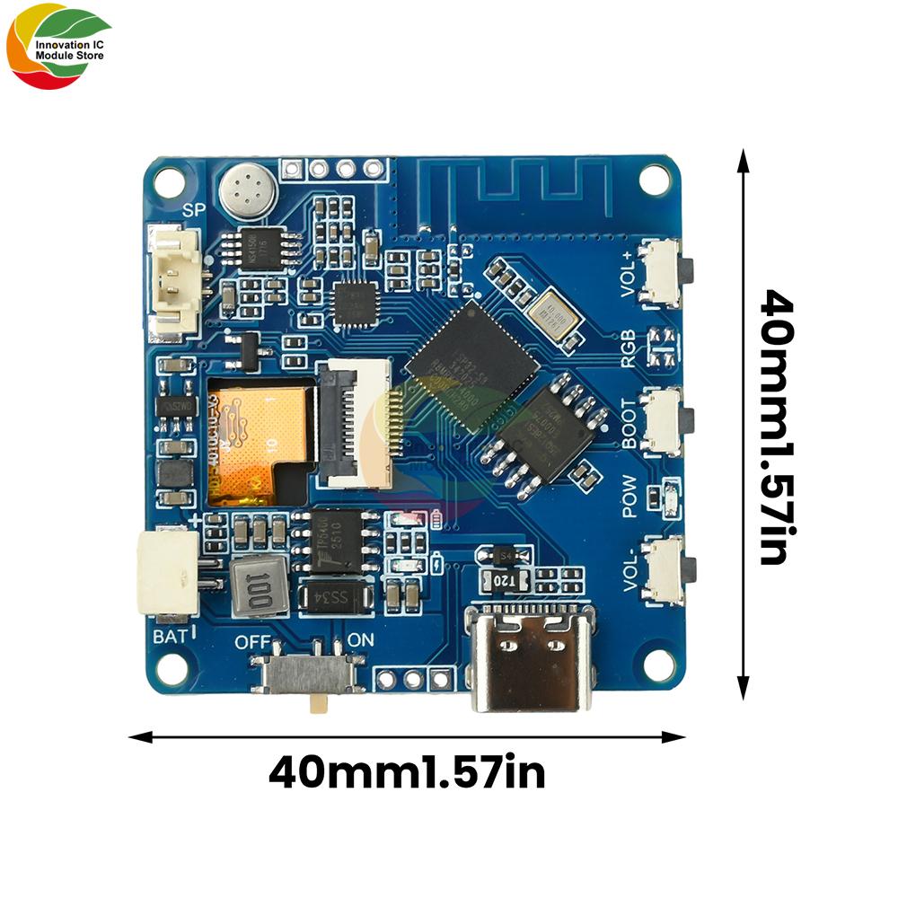 ESP32-AI WIFI Voice Chat Module Intelligent Voice Assistant Supports Ai/Deepseek/Qwen Model Type C Interface Development Board