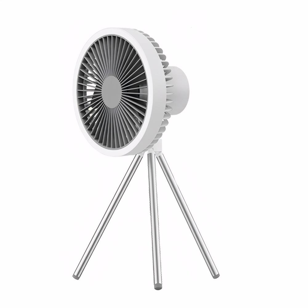

Циркуляторный настольный вентилятор 10000 мАч с функцией Power Bank, светодиодной подсветкой, портативный электрический вентилятор, таймер, беспроводной потолочный вентилятор для дома, офиса белый