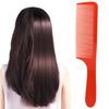 Comb Hair Plastic Curved Detangling Haircutting Combs Fine Teeth for Salon Household Barber
