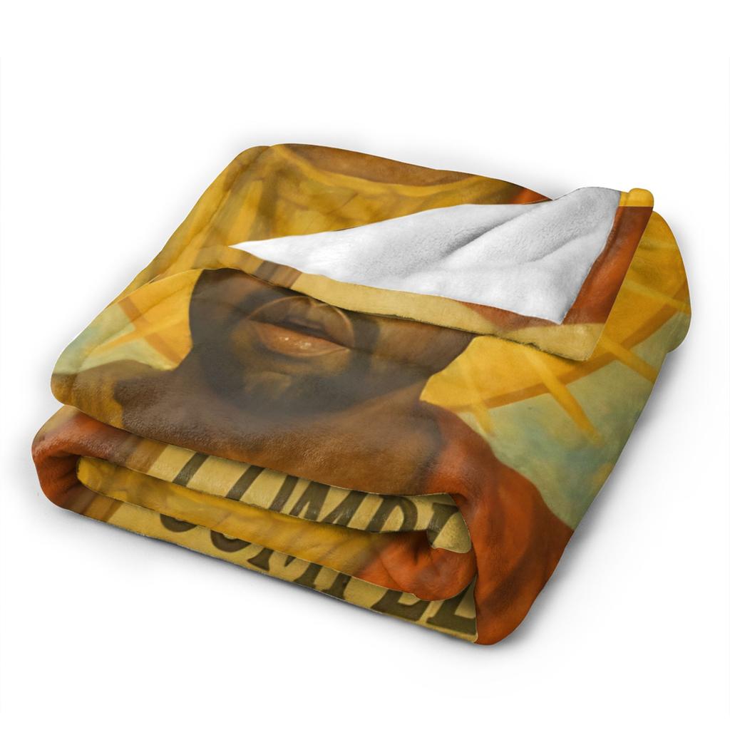 Kanye Meme Xmas Flannel Blankets Winter Super Warm Throw Blanket for Kids Home Decor Funny Bedspread Sofa Bed Cover