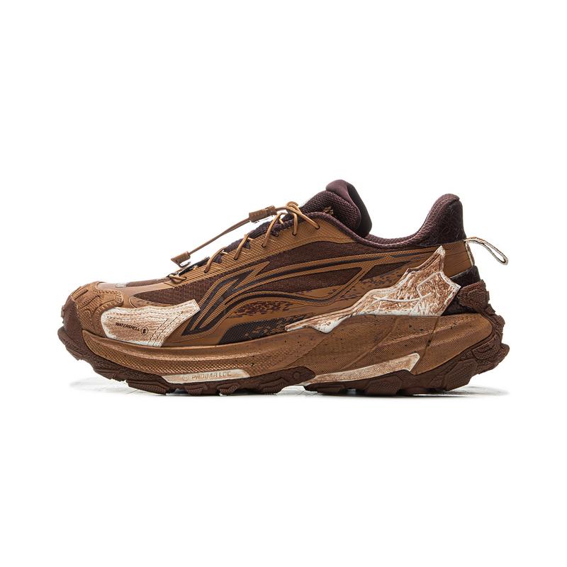 Li-Ning CF Counterflow Yijie 2.0 Oriental Theme Unisex Low Top Hiking Shoes Brown AHTU005-6 39