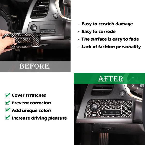 Headlight Switch Frame for 2014-2019 Chevrolet Corvette C7 none
