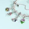 Fit Original Bracelet Copper Bee Flower Mushroom Charms Pendants For Women Jewelry Making Gift