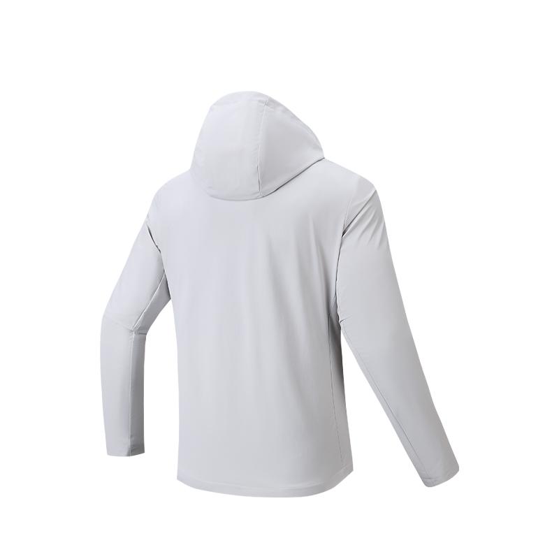 Anta Sports Training Moon Phase Hooded Zipper Comfortable Versatile Windproof Warm Jacket Men Jackets 152547606N-1