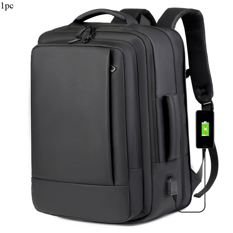1Pc Backpack Men s Premium Large Capacity Business Travel Men s Computer Bag Multifunctional Backpack College Student Commuter