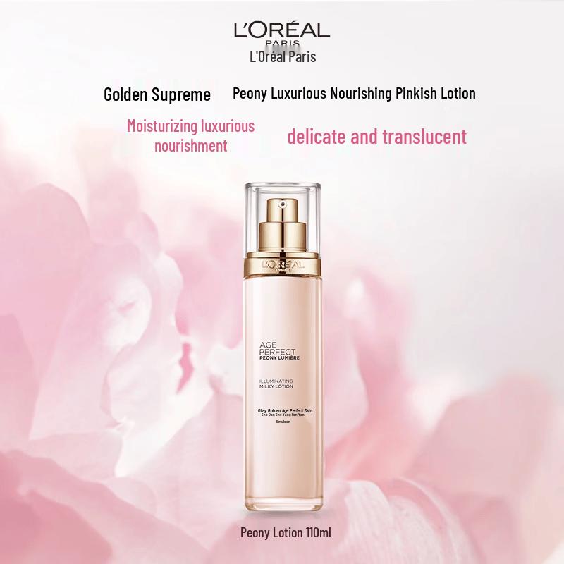 L Oréal Gold-Enriched Peony Pink Radiance Emulsion