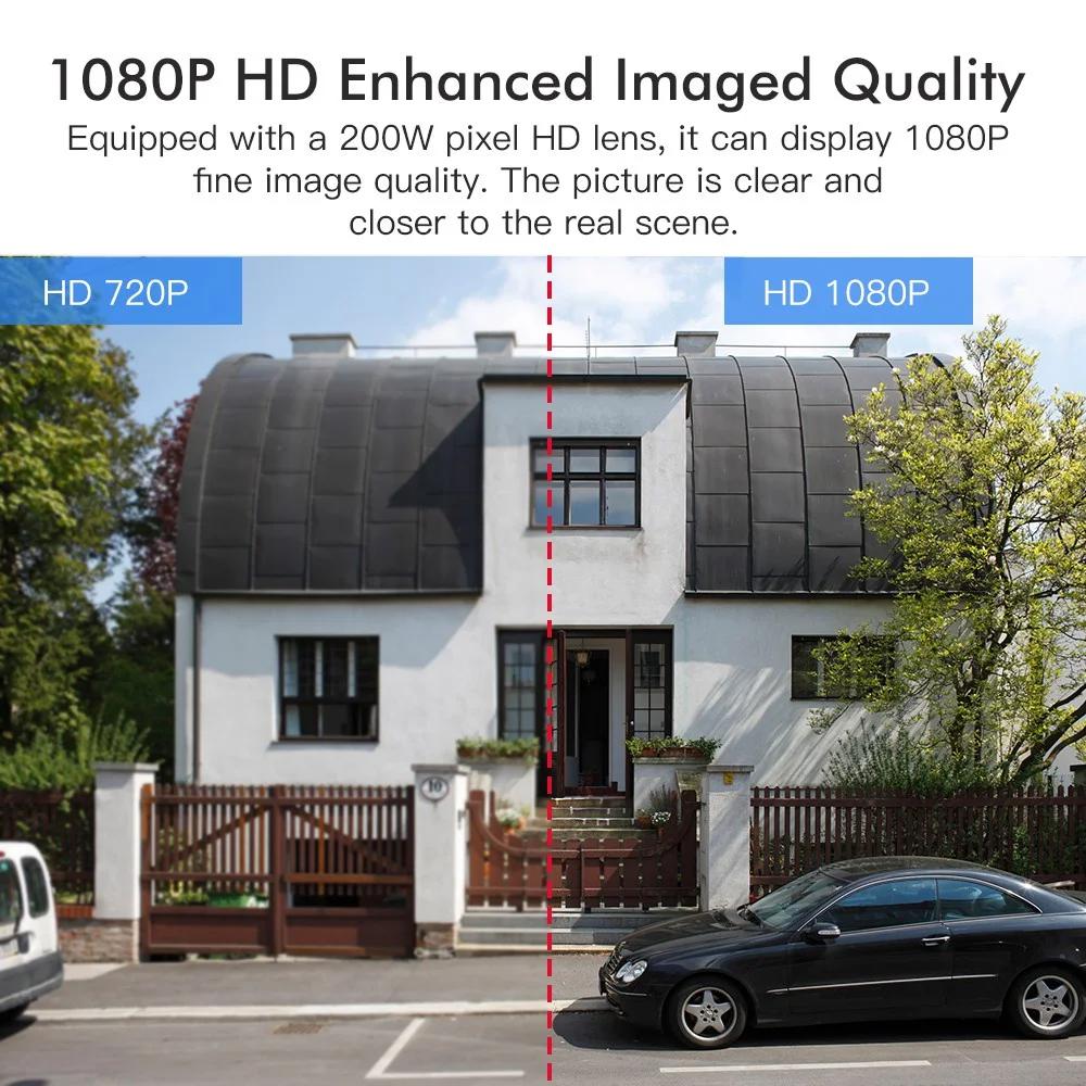 WiFi Camera Outdoor Home Security IP Smart Monitor Video Surveillance Camera Full Color Night Vision CCTV