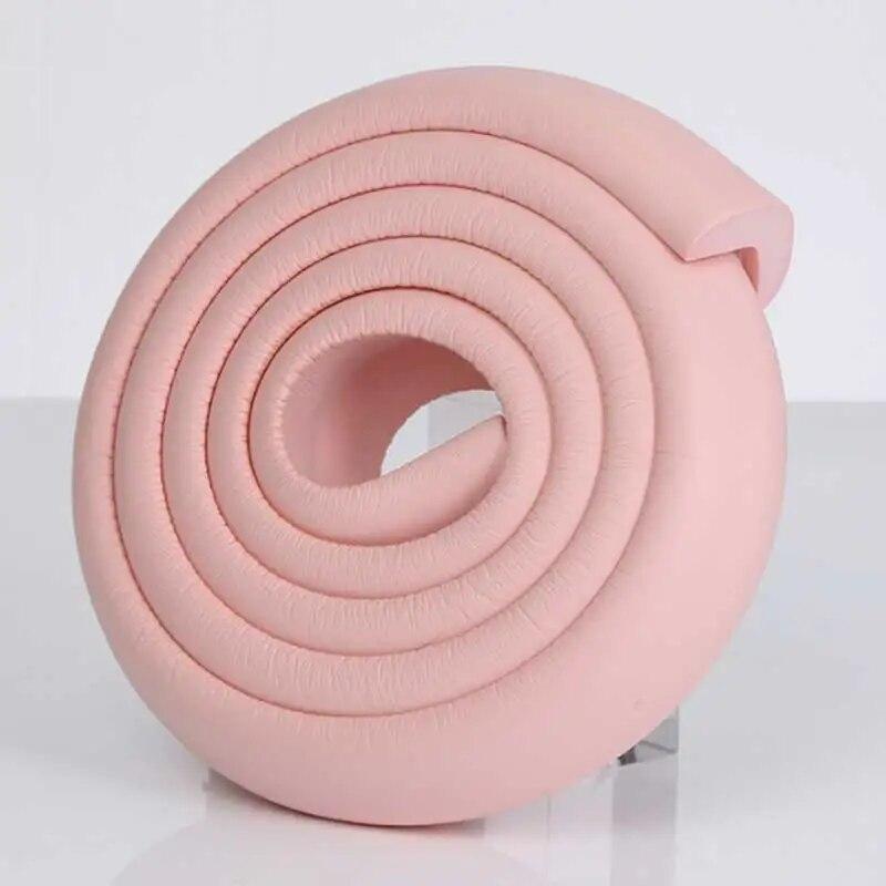 

2M Type L Bumper Strip Baby Safety Bumper Strip Table Safety Bumper Strip Child Protection Strip рожевий
