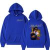 Michajackson King Of Pop Music Graphic Hoodie Men'S Clothing Fashion Hip Hop Streetwear Pullover Casual Oversized Sweatshirts
