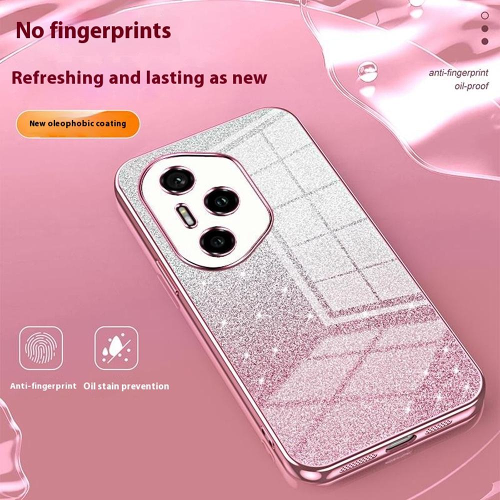 For Honor 300 Pro Case Electroplating Gradient Glitter TPU Phone Cover