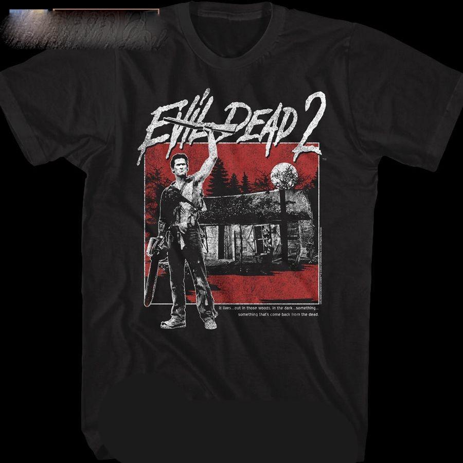 Distressed Cabin Evil Dead Halloween Unisex Tee Shirt Size S-4XL XXXL