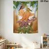 The Land Before Time Pattern Home Decor Tapestry, Wall Hanging, Decorative RV Wall Cloth.SGT0917015
