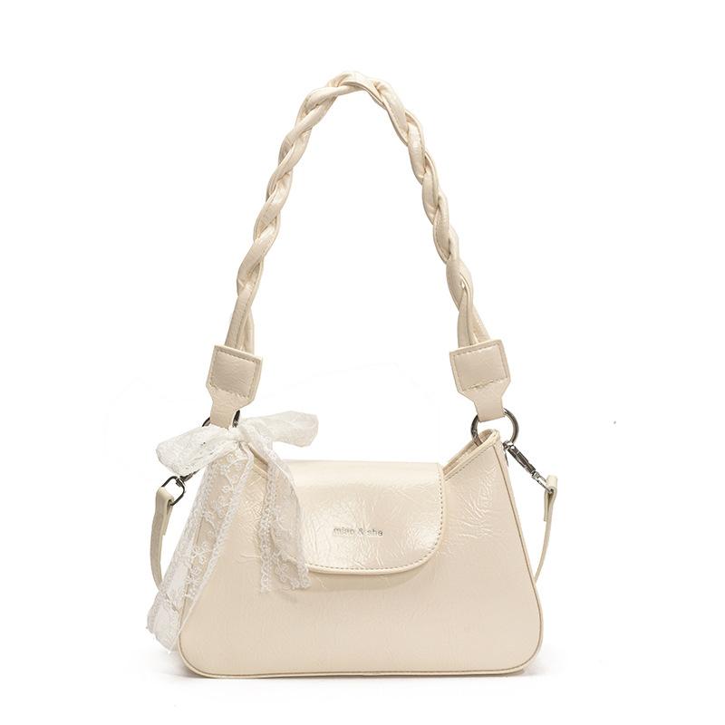 2025 summer fashion underarm bag women's new trend small square bag French niche high value chain shoulder bag