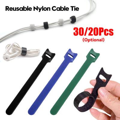 Nouă legătură de cablu detașabilă Nylon Wrap Zip Bundlet Bandaj 12x150mm Material plastic Fixare Legături reutilizabile Curele Organizator de cabluri