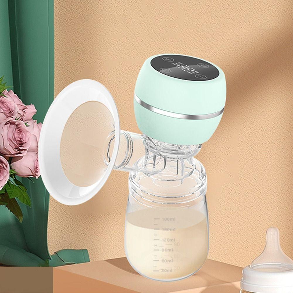 Intelligent Integrated Breastmilk Pump Electric Breast Milk Bottle Breast Pump  for Breastfeeding