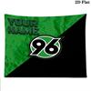 Hannover 96 Custom Name Wall Tapestry Aesthetic Wall Hanging Printed Fabric Blanket Decorative Tapestries for Bedroom Living Room Home Decor
