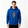 Men's Print Pullover Hoodie Anime Character Printed Casual Long Sleeve Sweatshirt