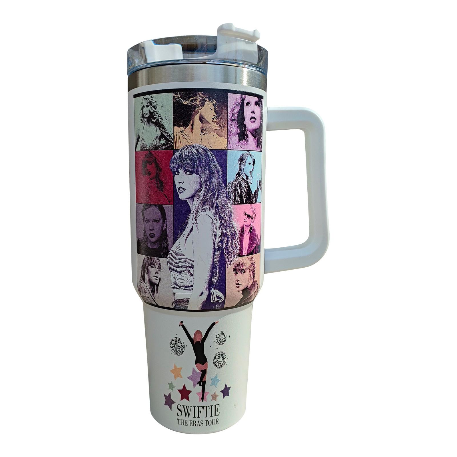 

Tumbler 40 Oz, Merry Tumbler With Handle And Straw, 40oz Tumbler Maintains Cold Heat And Ice For Hours One Size