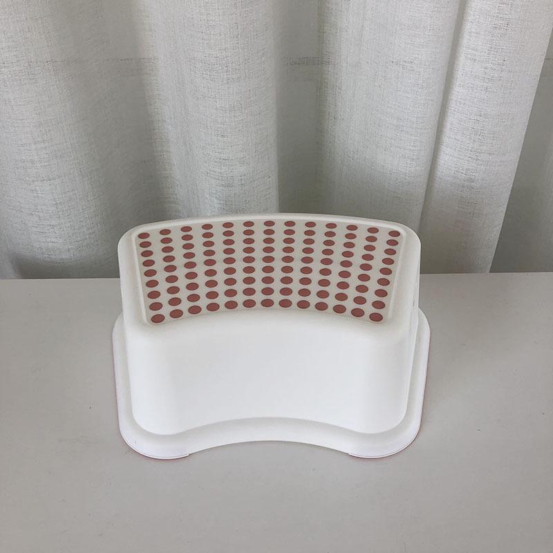 Children's Plastic Bathroom Footstool - Small, Portable & Heightening.