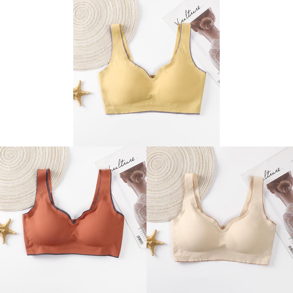 Nylon Sports Bras For Women With Seamless Breathable Design For Yoga And Sleep