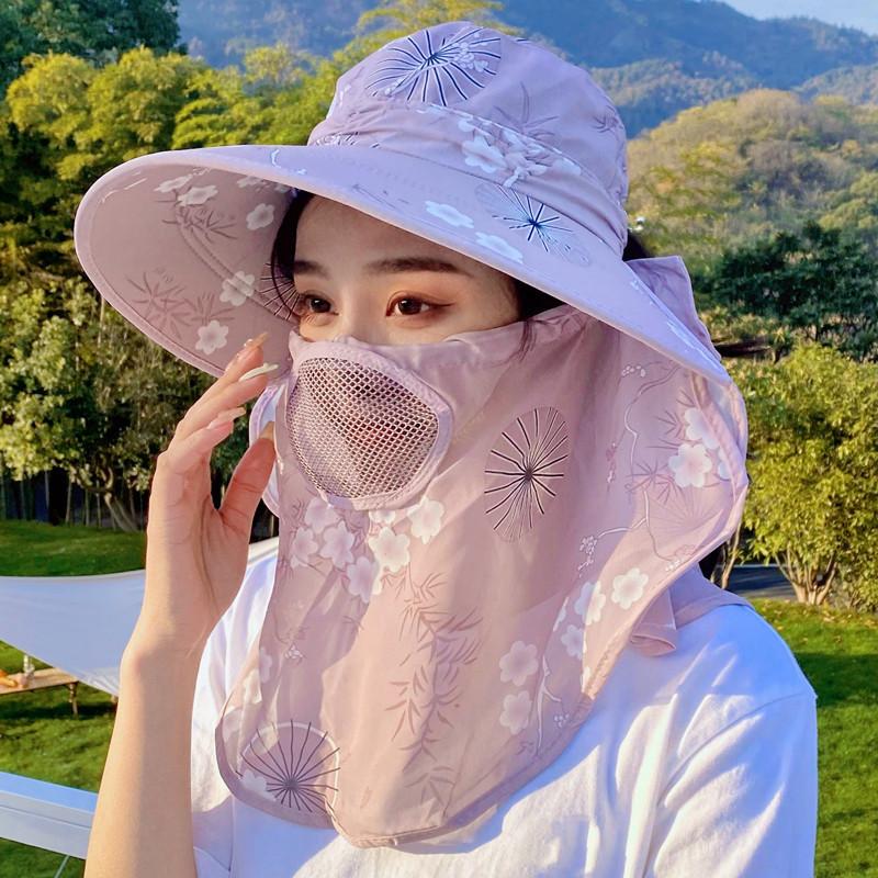 Sun Protection Womens Sun Hat With Large Brim For Outdoor Gardening And Cycling In Summer