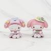 Cute My Melody Pvc Figurine Adorable Collectible Blind Box Cake Car Ornament