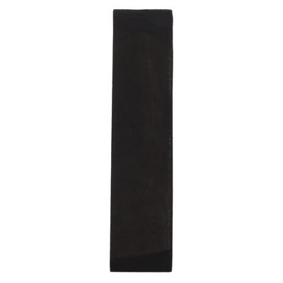 Ifundom Ebony Guitar Bridge, 7.87 Inches X 1.81 Inches X 0.47 Inches, DIY Wooden Part for Acoustic Guitars, Smooth Black Finish, Improves Sound