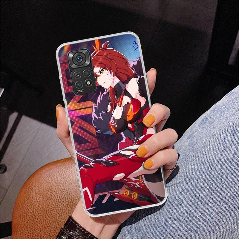 Honkai Star Rail Himeko Phnoe Case for Phnoe Case for Xiaomi Redmi Note 15 14 14S 13 Pro Plus 12 12S 11S 11E 10S 10 11T 5G Uniqu