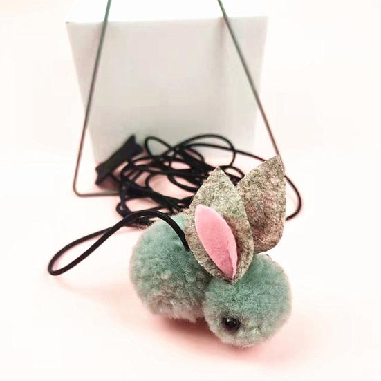 Cat Teaser Toy Plush Rabbit Relieve Boredom Interactive Toy Door Hanging Toy Kitten Toy