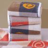 Cotton Towel Yarn-dyed Jacquard Cartoon Bear Thickened Soft Absorbent Adult Facial Wash Household Facial Towel Gift