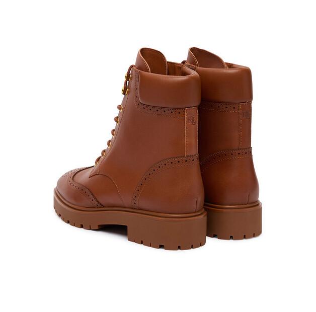 Kotníkové boty LAUREN RALPH LAUREN Alysn 802977885001 hnědé
