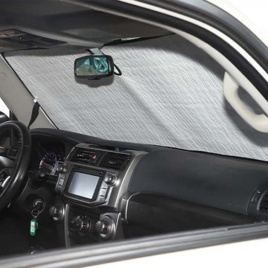 Windshield Sunshade Sun Shade Visor Heat Shield Cover For 4Runner 2017+ US Flag