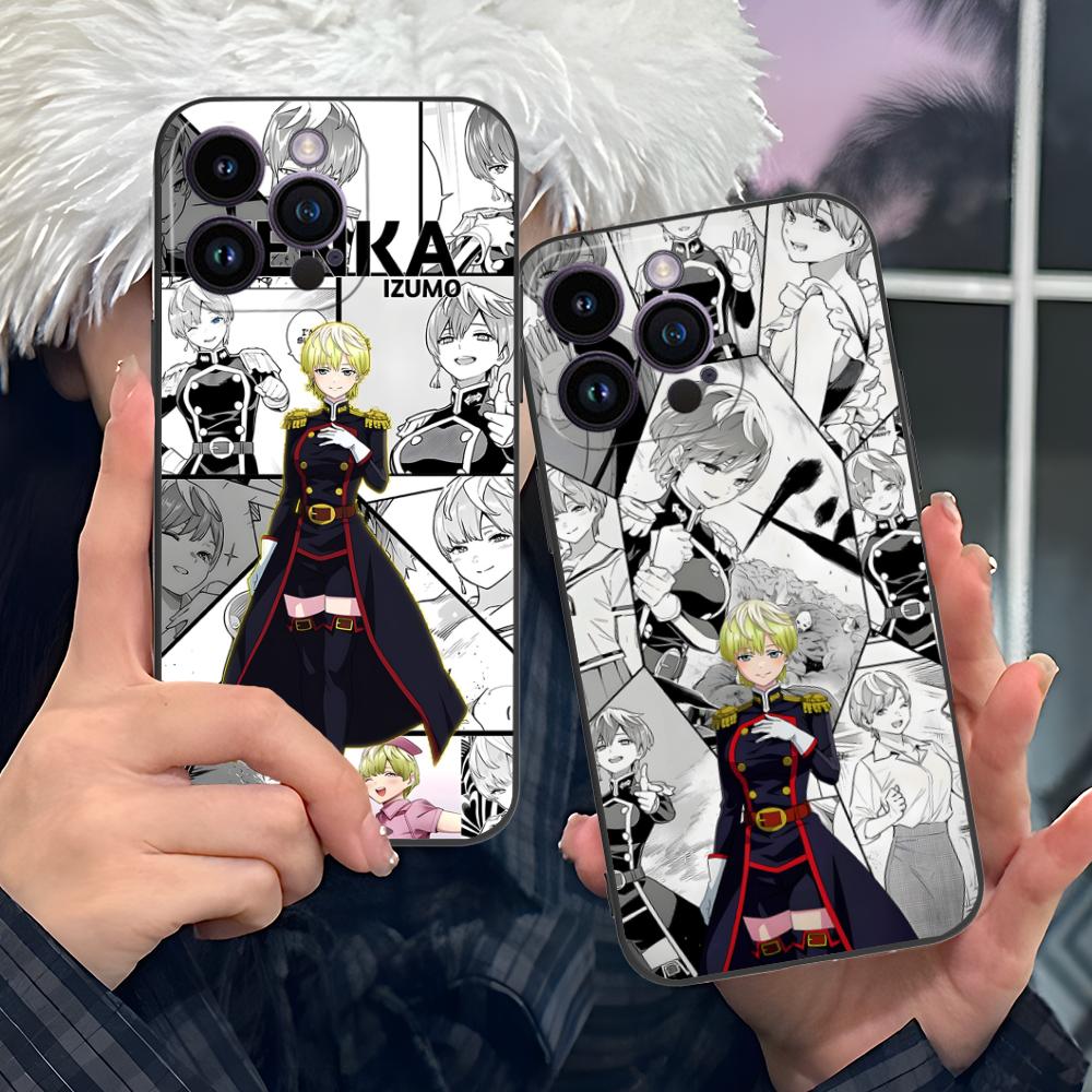 Mato Seihei No Slave Tenka Izumo Matte Mobile Phone Case for iPhone 17 16 15 14 13 12 11 X XR XS 8 7 Air Pro Max Plus Mini