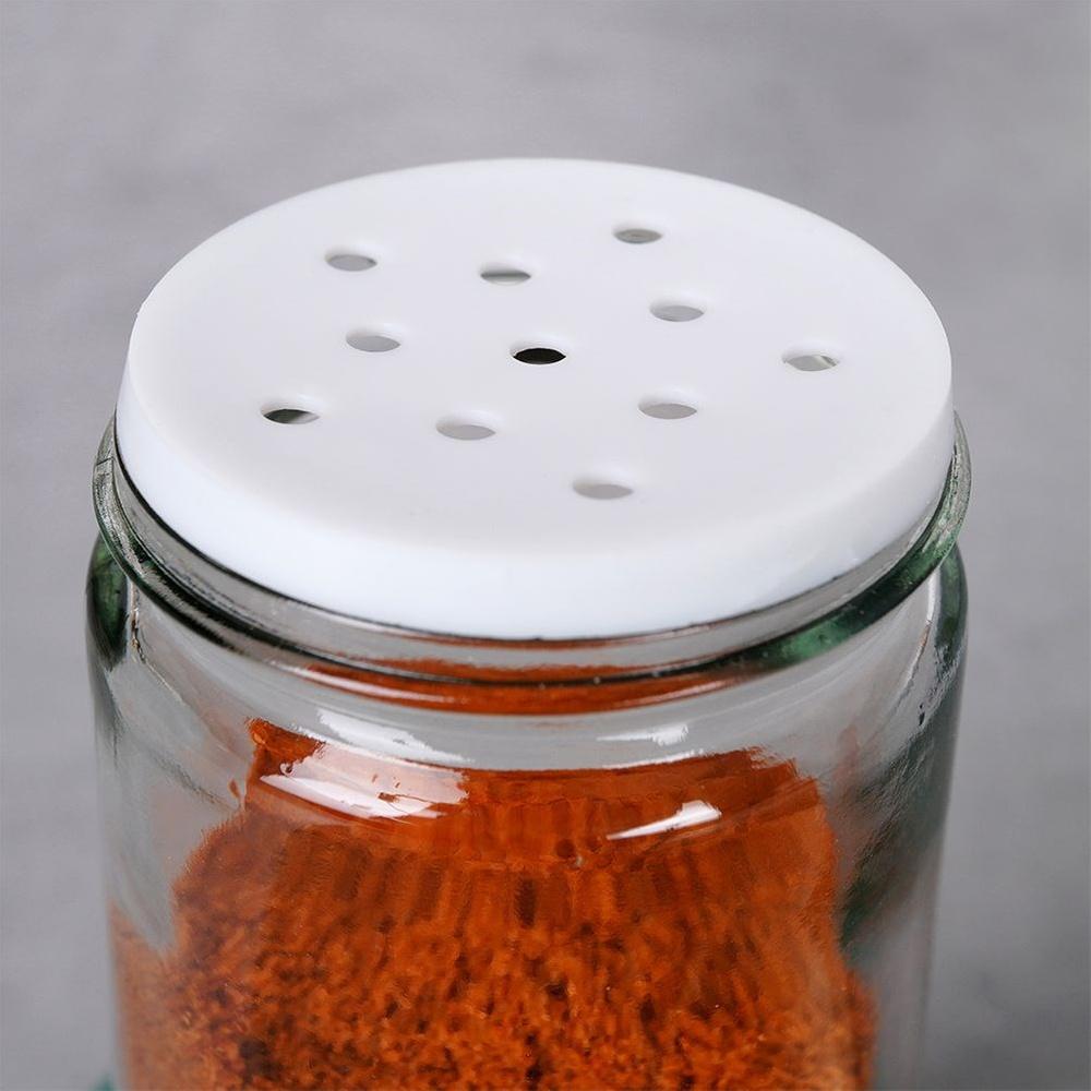 Spice container with strainer, glass, 80 ml