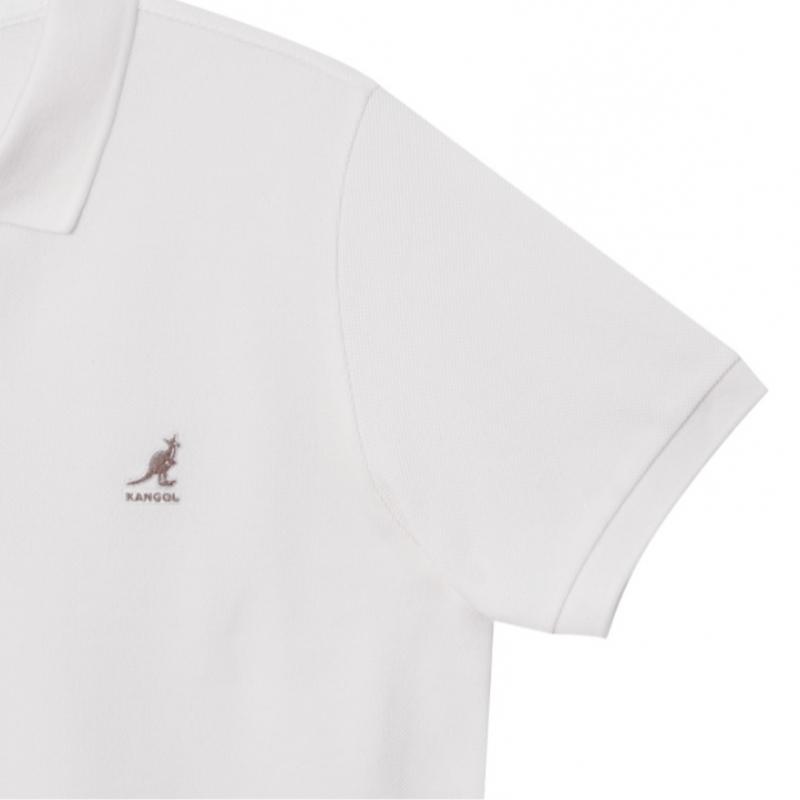 Kangol Women S Pique Shirt 1732 Off White