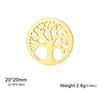 Dawapara Vintage Tree of Life Brooch Spiritual Symbol Strength Protection Talisman Lapel Pin Stainless Steel Accessories
