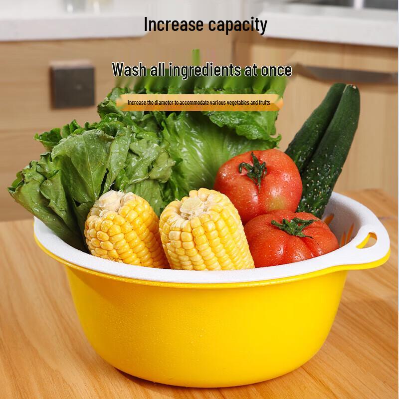 CHAHUA Doppelschichtiger Abtropfkorb