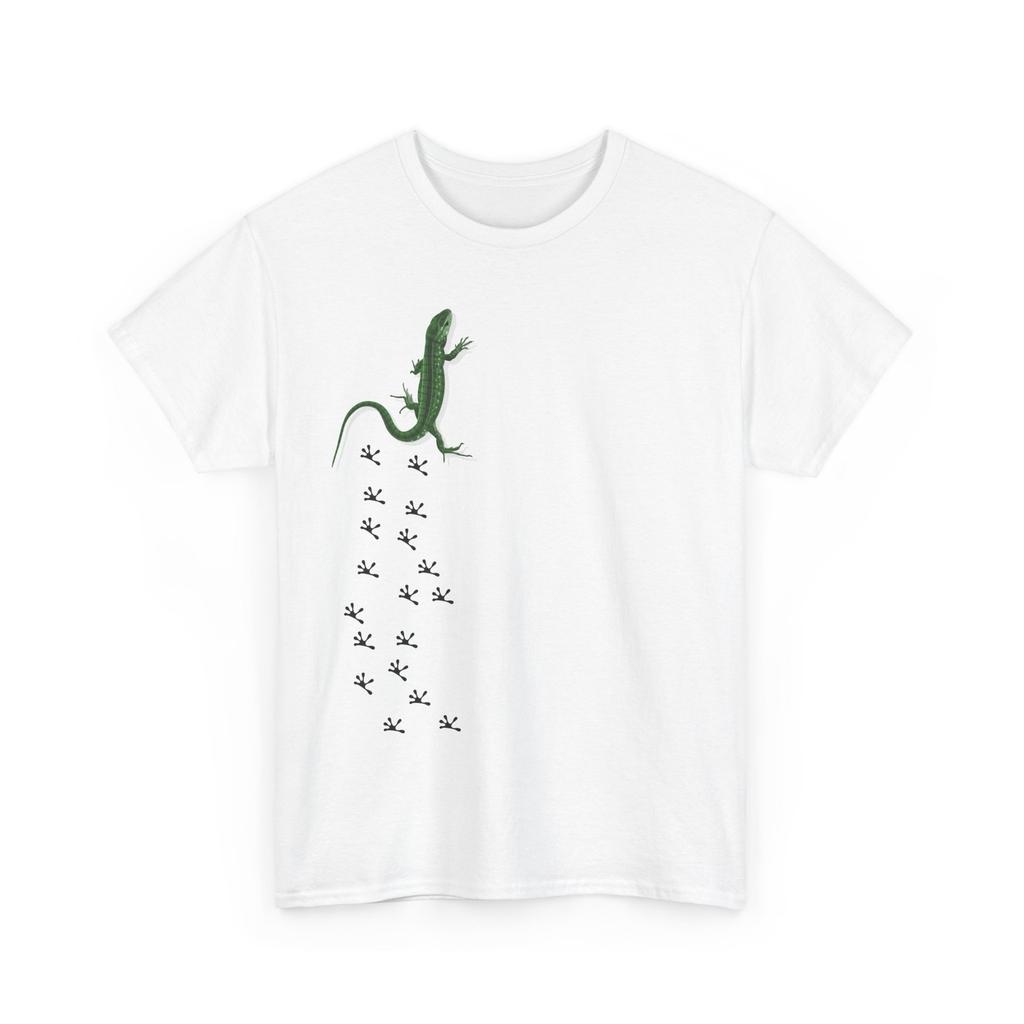 Lizard Footprint Shirt, Gecko Reptiles Lizard Herpetology Lovers Women Men Shirt
