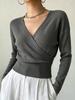 Women's Knitwear, Solid Color, Long Sleeve
